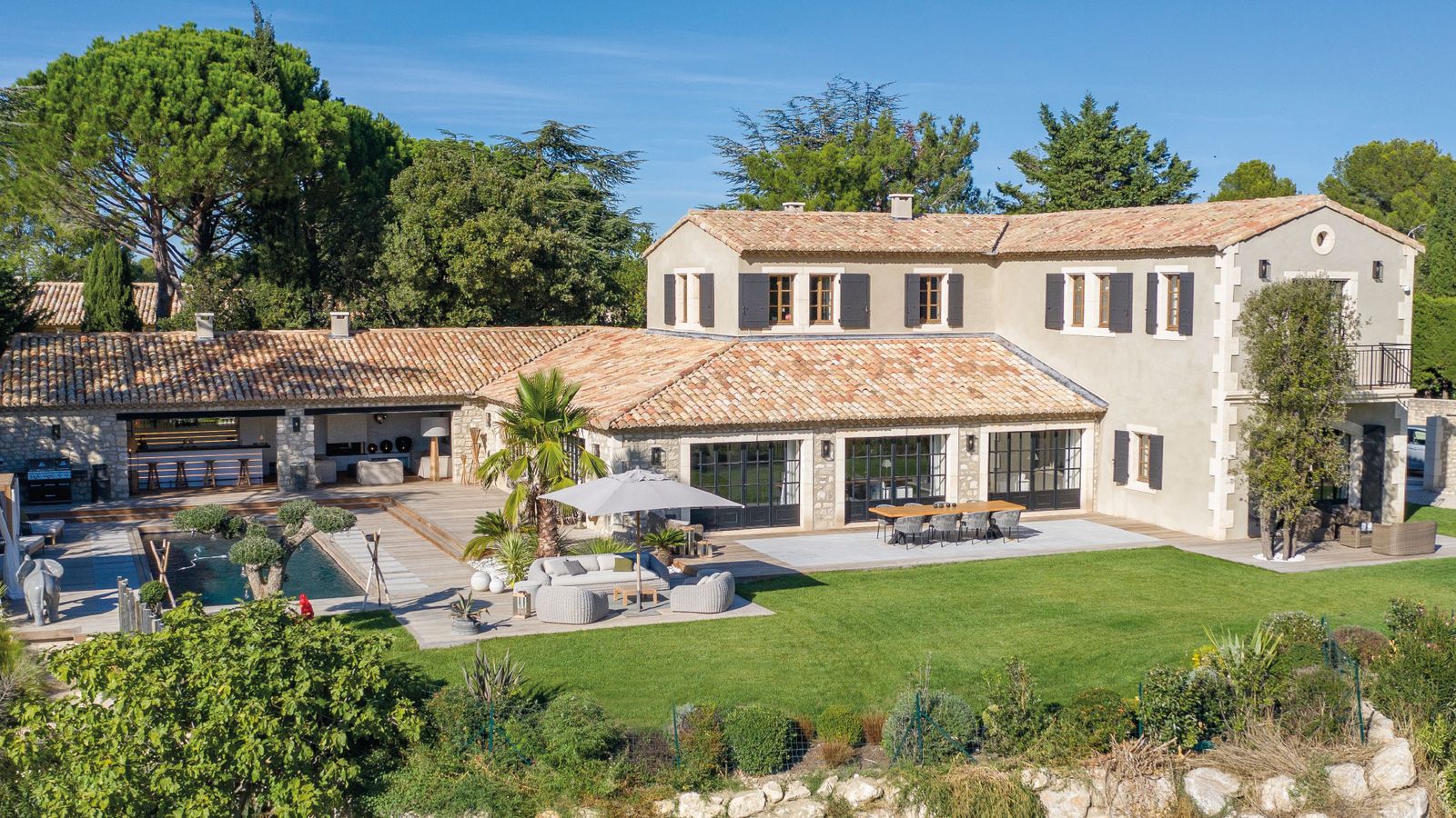 Location Villa saisonnière avec piscine privée en Provence Bouches-du-Rhône